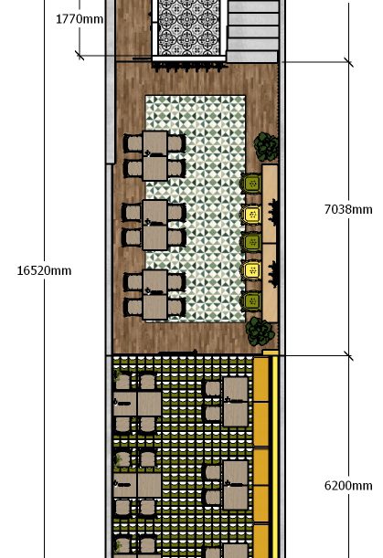 Layout lantai 2